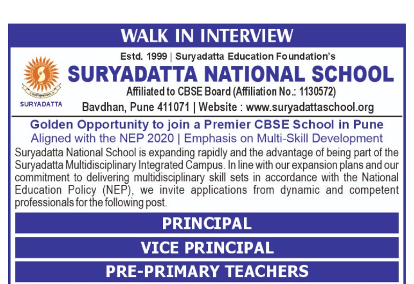 Walk in Interview