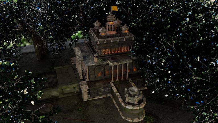 Temple-model-exterior_lighting_texture